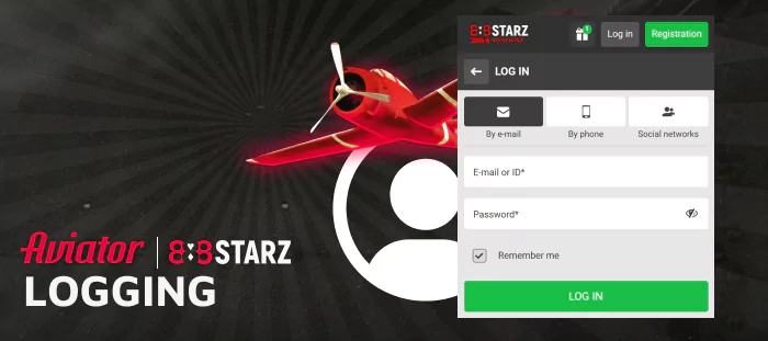 How to log in at 888Starz Aviator India