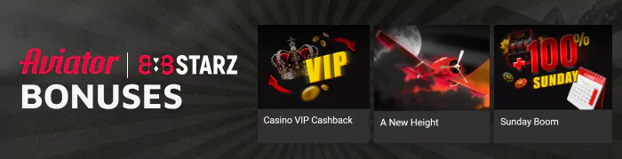 All 888Starz Bonuses also available for Aviator Gamers