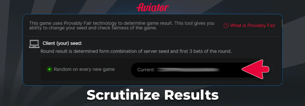 Scrutinize Results in Aviator game